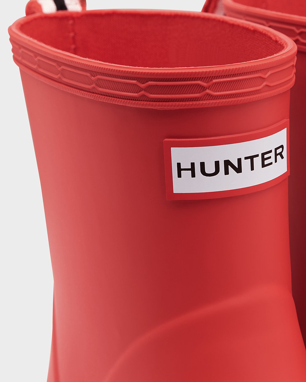 Mens Hunter Original Short Rain - Play Boots Red - 3516-HORSP